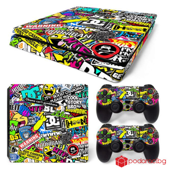 Уникални стикери за PlayStation 4