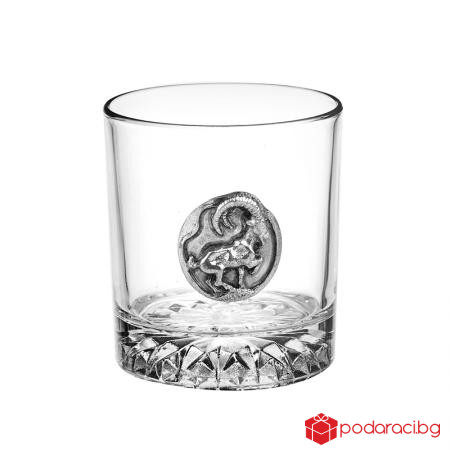 Чаша за уиски зодия Козирог