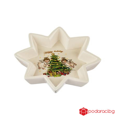 Празнична чиния Звезда