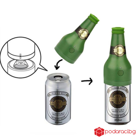 Уникална приставка за кен бира