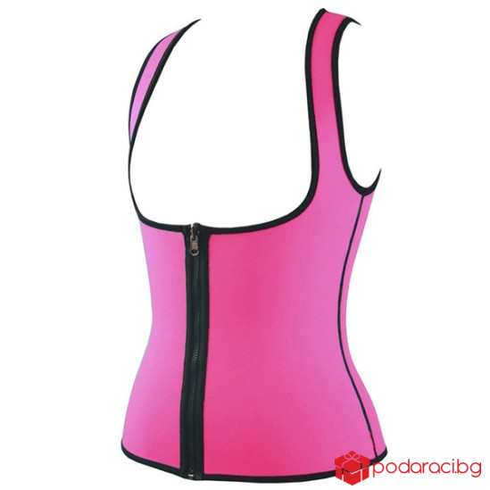 Дамска неопренова жилетка с цип