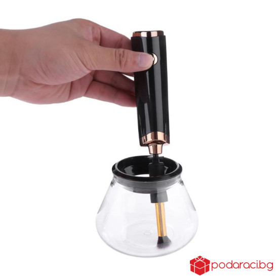 Електрическа машинка за почистване на четки за грим