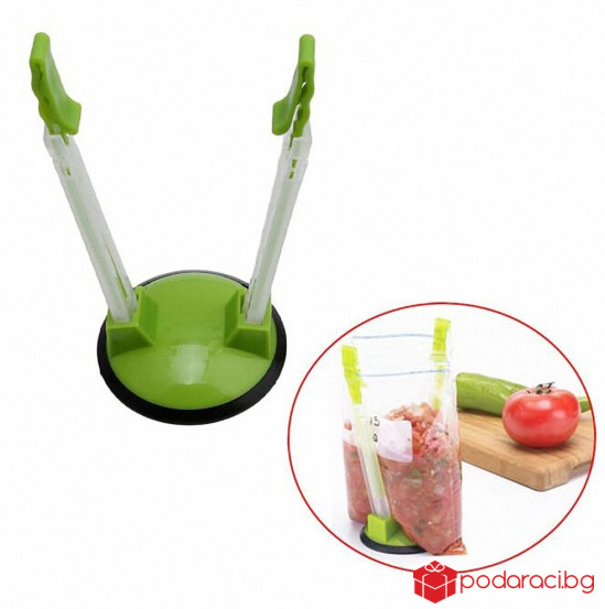 Практична държач за пълнене пликчета