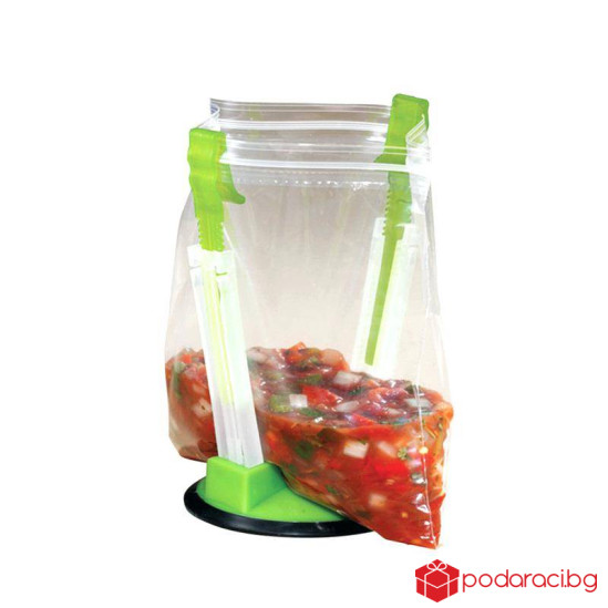 Практична държач за пълнене пликчета