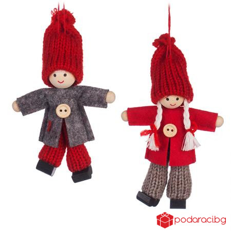 Коледни куклички 2 бр.
