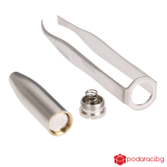 Пинсета за вежди с фенерче