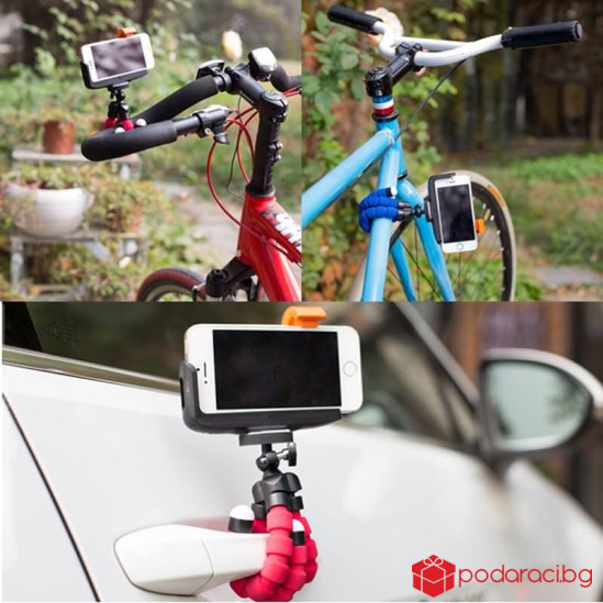 Гъвкав статив за телефон