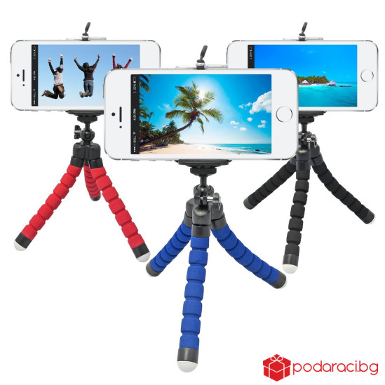 Гъвкав статив за телефон