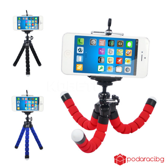 Гъвкав статив за телефон