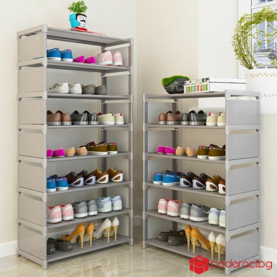 Шест етажна етажерка за обувки