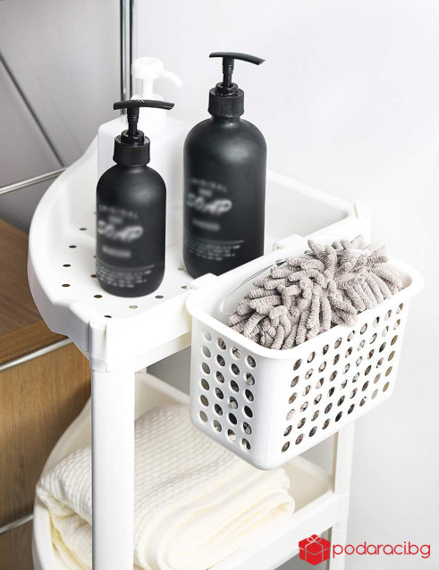 Висококачествена ъглова етажерка на четири етажа