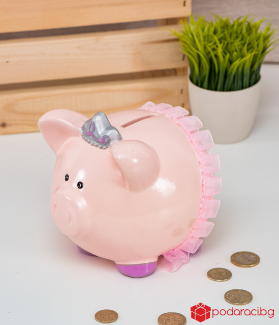 Piggy Bank in Pink