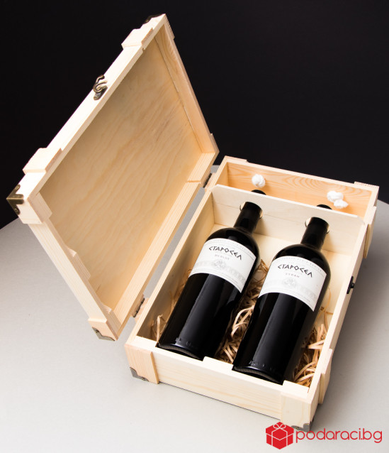 box for 2 bottles of wine