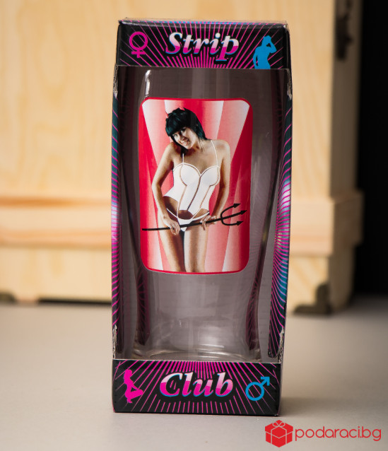 Стриптийз чаша за бира за леденостудена напитка