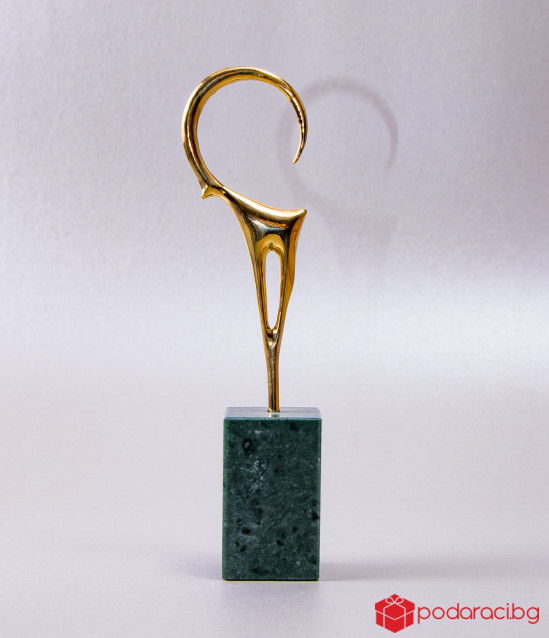 Бронзова статуетка Козирог, малък