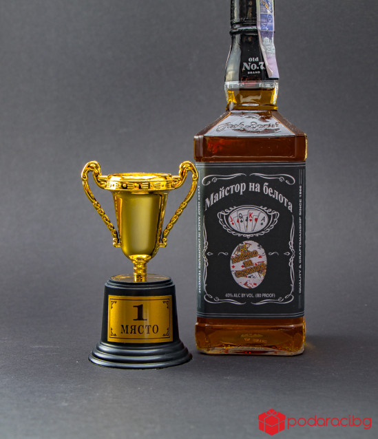 Уиски Джак Даниелс Майстор на белота плюс Купа