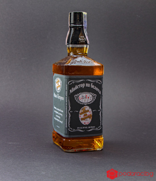 Уиски Джак Даниелс Майстор на белота плюс Купа