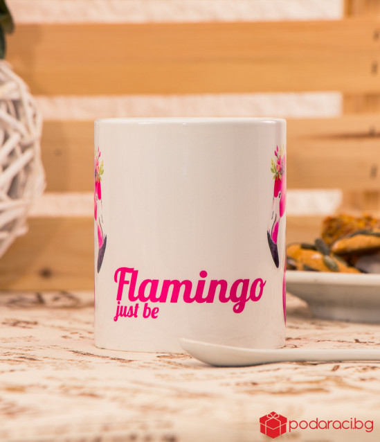 A cup of Flamingo
