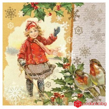 Салфетки Момиченце