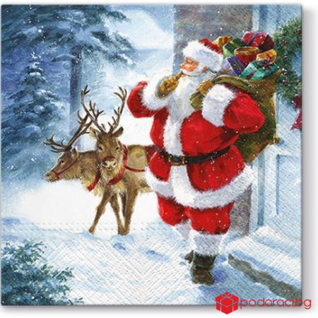 Салфетки - Коледа идва