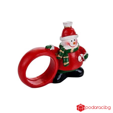 Пръстен за салфетки Снежко