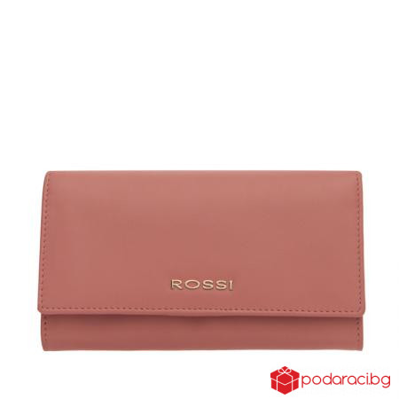 Класическо дамско портмоне в наситено розово ROSSI