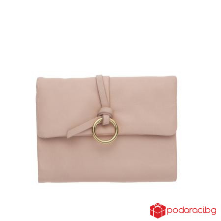 Дамско малко портмоне в светло розово - ROSSI