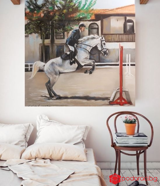 Картина Животни цветен пастел