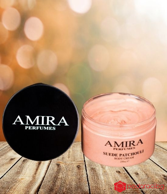 Amira крем за тяло Suede Pachouli
