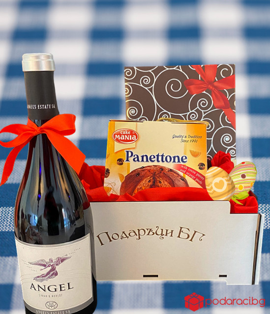 Подаръчна щайга Ангел