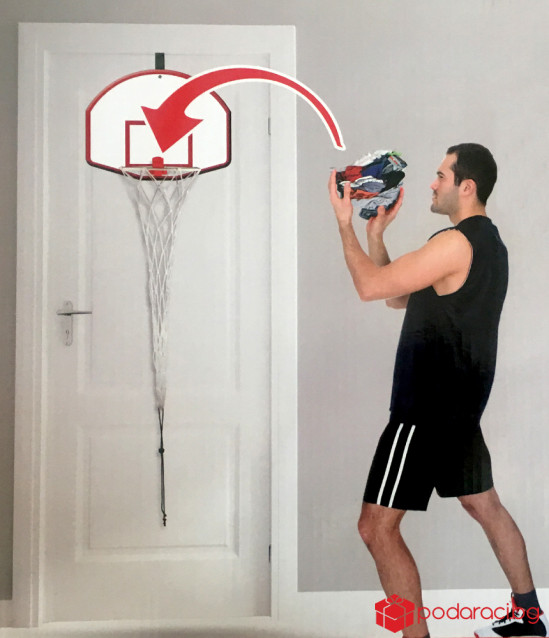 Баскетболен кош за пране