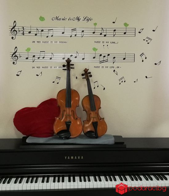 Урок по цигулка за двама в София