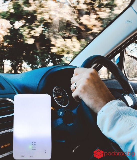 АРОМА ДИФУЗЕР МОХАНА СВЕЩ, НА USB / ПОДХОДЯЩ ЗА КОЛА