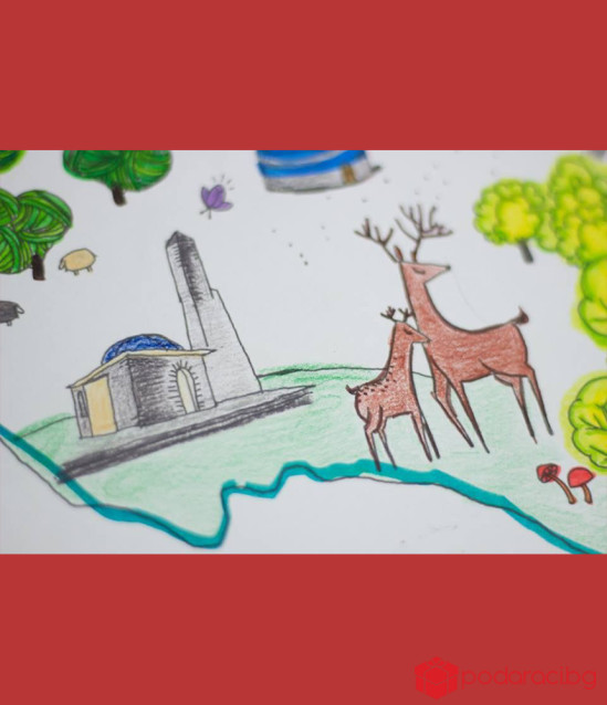 Оцвети България – детска карта със забележителности