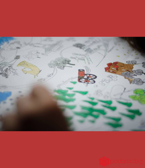 Оцвети България – детска карта със забележителности