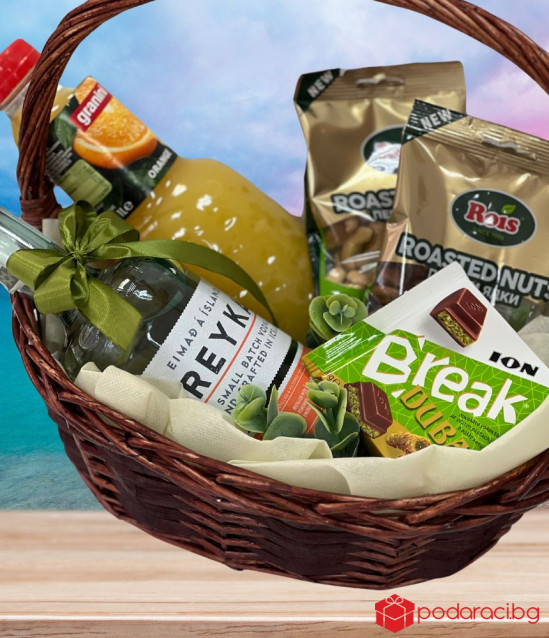 Подаръчна кошница Дубайски залез