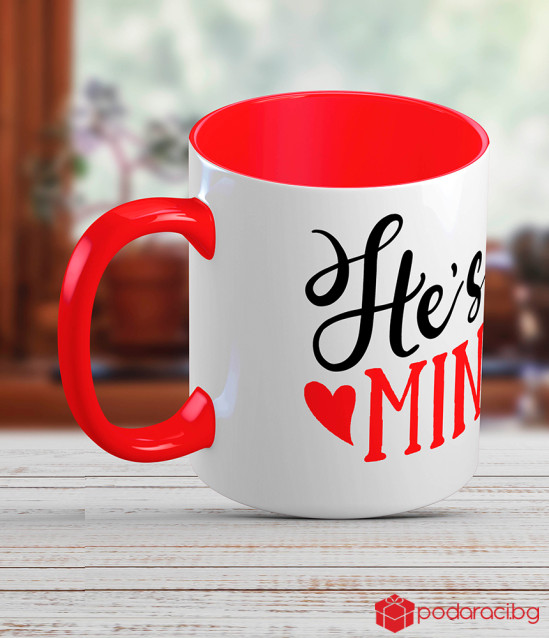 Керамична чаша за него