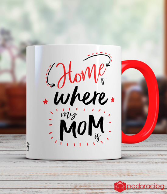 Cup Home is where my mom is