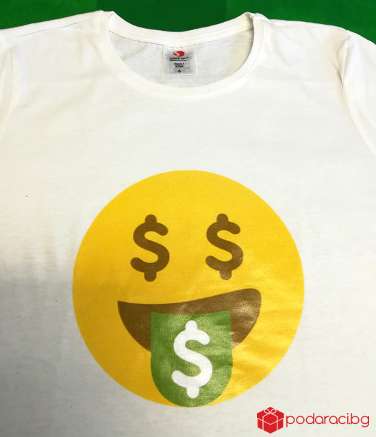 Мъжка тениска Живей за мига