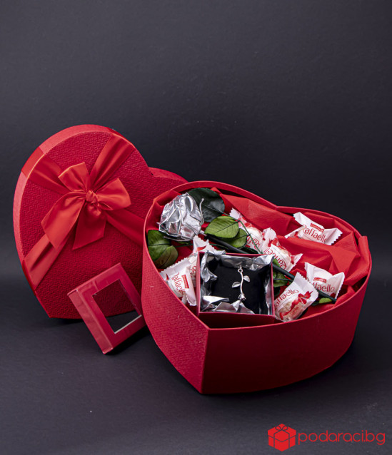 Подаръчен комплект Сребърно сърце
