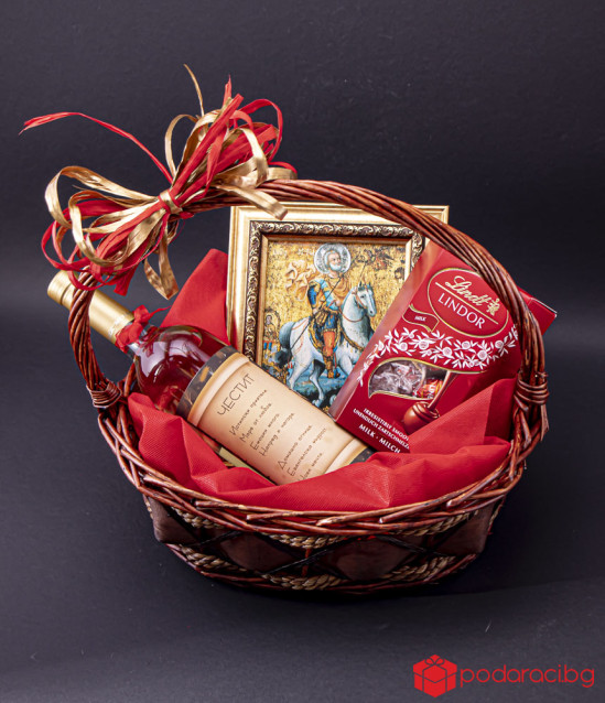 Персонализирана кошница Свети Мина