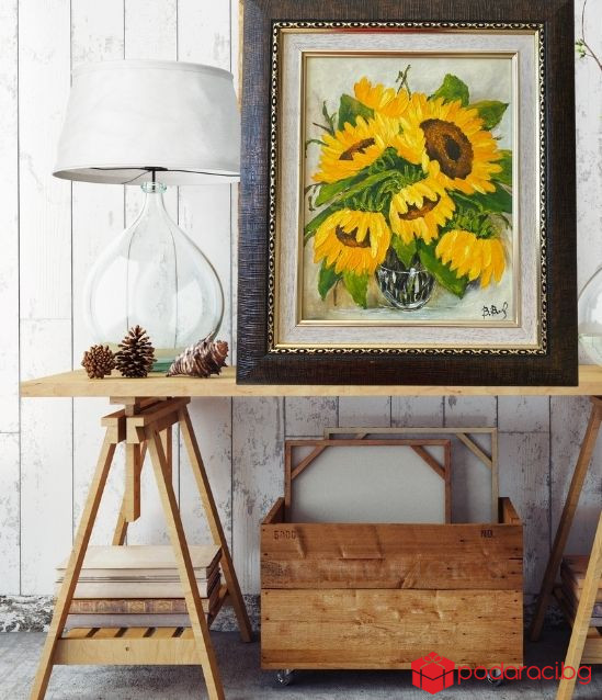 Картина Слънчогледи