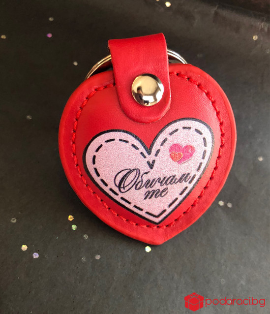 Wine with custom label for Valentine's Day