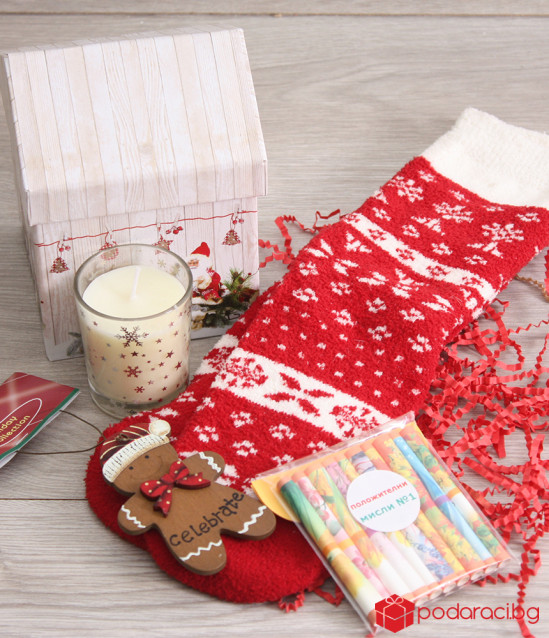 Подаръчен комплект Уютна Коледа
