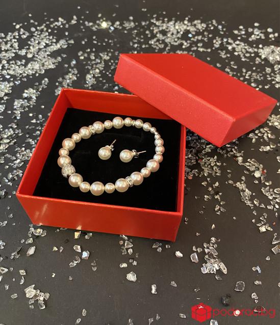 Комплект с гривна и обици