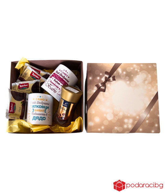 Подаръчен комплект Ще ставате баба и дядо