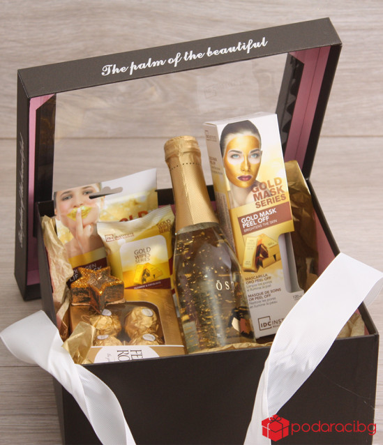 Ladies Gift Set Gold Spa Day