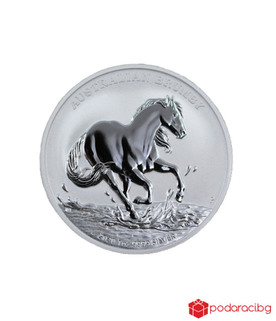 Сребърна монета Brumby