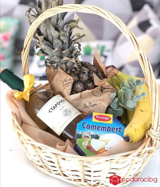 Подаръчна кошница с Плодове