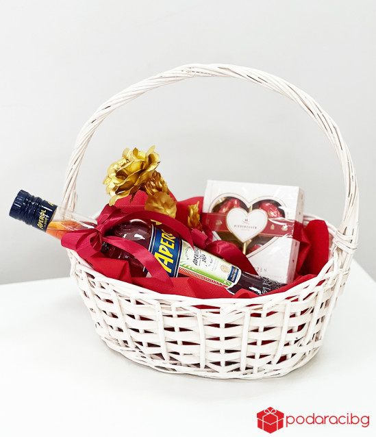 Подаръчна кошничка с аперол